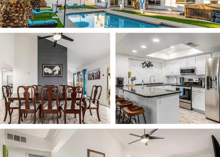 Hébergement de vacances Greenway Villa, Newly Remodeled, Pool, Putting And Patio Phoenix